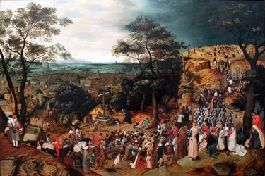 Christus draagt het kruis